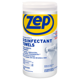 Zep Clean'Ems Spirit II Disinfectant Towels - 80 Towels/Canister