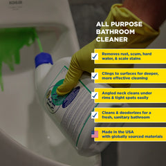 Zep Ring Master All Purpose Bathroom Cleaner - 32 oz