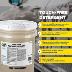Zep Car & Truck Touch-Free Detergent – Leaves a Film-Free Shine – 5 Gallon