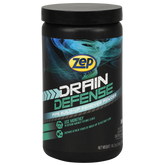 Zep Drain Defense - Pipe Build-Up Remover Powder - 18 oz