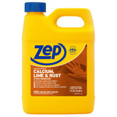 Zep Concentrated Calcium, Lime and Rust Stain Remover – Breaks Down Lime Deposits – 32 oz