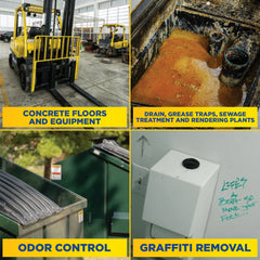 Zep Big Orange Citrus Industrial Degreaser, Deodorizer & Graffiti Remover – Removes Tough Soils – 5 Gallon