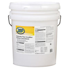 Zep Professional Automatic Floor Scrubber Solution Concentrate – Removes Smoke Damage – 5 Gallons