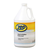 Zep Professional Vinyl & Rubber Protectant - Cleans and Preserves – 1 Gallon