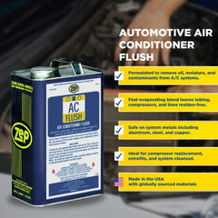 Zep AC Flush - Supports Air Conditioning Cooling - 1 Gallon