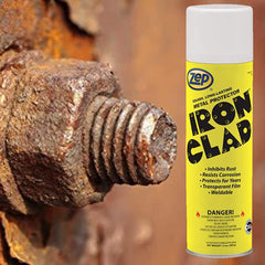 Zep Iron Clad Metal Protector Aerosol – Inhibits Rust and Resists Corrosion – 13 oz.