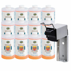 Zep Acclaim Antibacterial Liquid Hand Soap 32 oz (Case of 12) and Zep D-1000 Dispenser Bundle