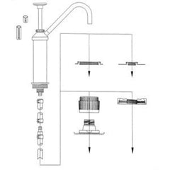 Zep Model 50 Polypropylene Dispensing Piston Pump