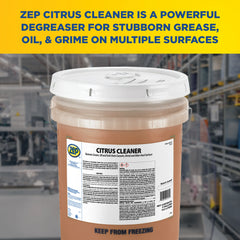 Zep Citrus Cleaner – Removes Grease and Oil – 5 Gallon