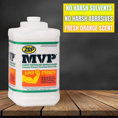 Zep MVP Waterless Hand Cleaner and Zep Ultra Wipes Shop Towels Bundle - 1 Gal