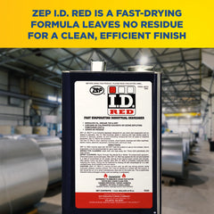 Zep I.D Red Fast Evaporating Industrial Degreaser - Removes Oil, Grease and Grime – 1 Gallon