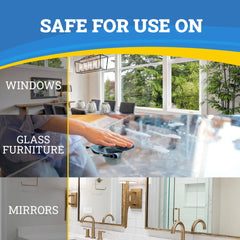 Zep Home Pro One Pass Mirror & Glass Cleaner - Streak Free Shine - 32 oz.