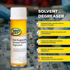 Fast Evaporating Aerosol Solvent Degreaser