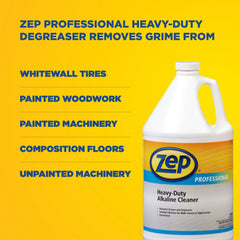 Zep Professional Heavy-Duty Degreaser – Powerful Grease and Oil Removal – 1 Gallon