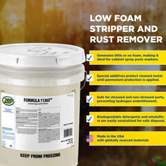 Zep Formula 11263 Low Foam Stripper- 40 Gallon