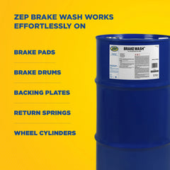 Zep Brake Wash – Non-Chlorinated Brake Parts Cleaner – 20 Gallon