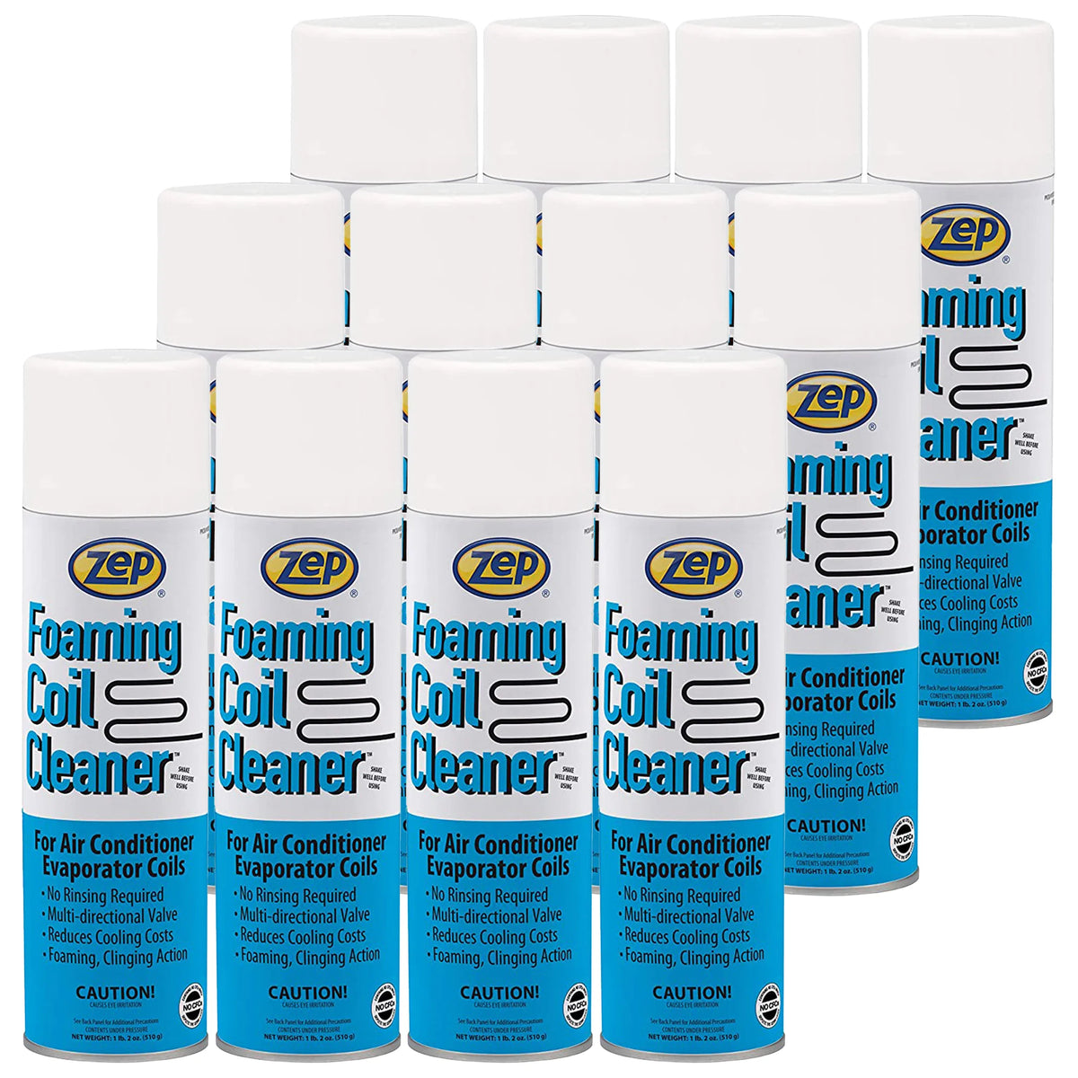 Zep Foaming Coil Cleaner – Promotes Efficient Operations – 20 oz