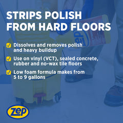 Zep Heavy-Duty Floor Stripper Concentrate - 1 Gallon