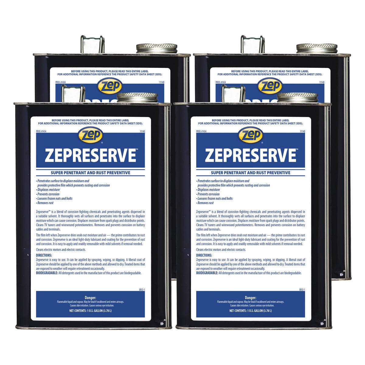 Zepreserve Super Penetrant and Rust Preventative Liquid - 1 Gallon
