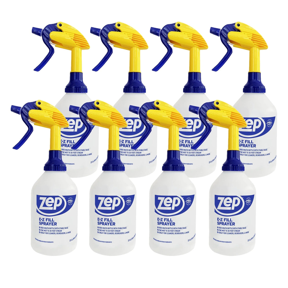Zep E-Z Fill Sprayer – Wide Mouth Bottle for Easy Filling – 32 oz
