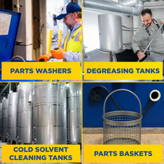 Zep Parts Washer Solvent with Citrus – Removes Grease from Parts – 5 Gallon