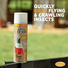 CV-80D Farm and Dairy Insect Control Spray - 18.5 oz.