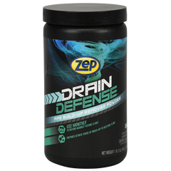 Zep Drain Defense - Pipe Build-Up Remover Powder - 18 oz