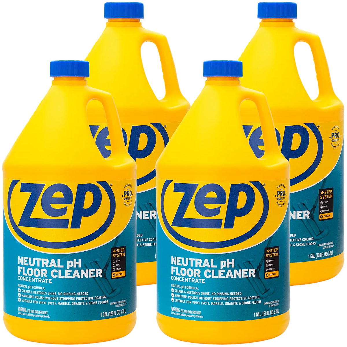 Zep Concentrated Neutral pH Floor Cleaner - 1 Gallon