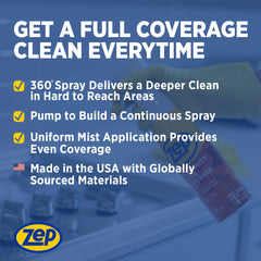 Zep Heavy-Duty Citrus Degreaser & Cleaner Flairosol – Kitchen & Grill Degreaser – 16 oz.