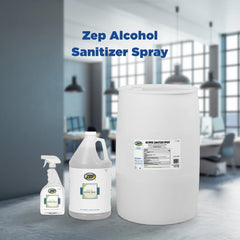 Zep Alcohol Sanitizer Spray Refill– Hand Sanitizer – 55 Gallon