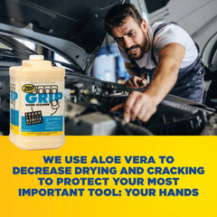 Zep Grip Hand Cleaner – Tough on Dirt, Gentle on Hands – 1 Gallon