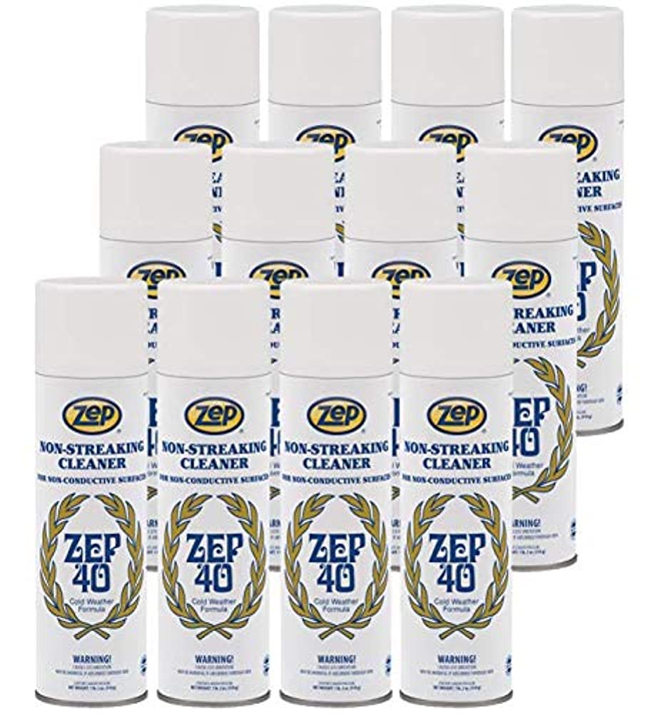 Zep 40 Non-Streaking Cleaner – For Non-Conductive Surfaces – 18 oz