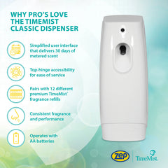 TimeMist Classic Metered Aerosol Fragrance Dispenser