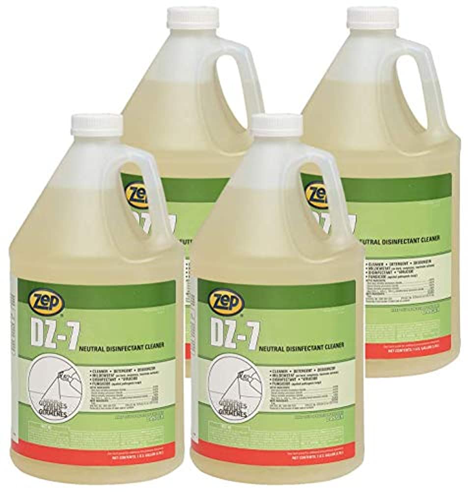 Zep DZ-7 Neutral Detergent Disinfectant - 1 Gallon