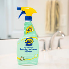 Zep Home Pro Multi-Purpose Foaming Bathroom Cleaner - Bleach-Free, Removes Hard Water Spots - 32 oz.