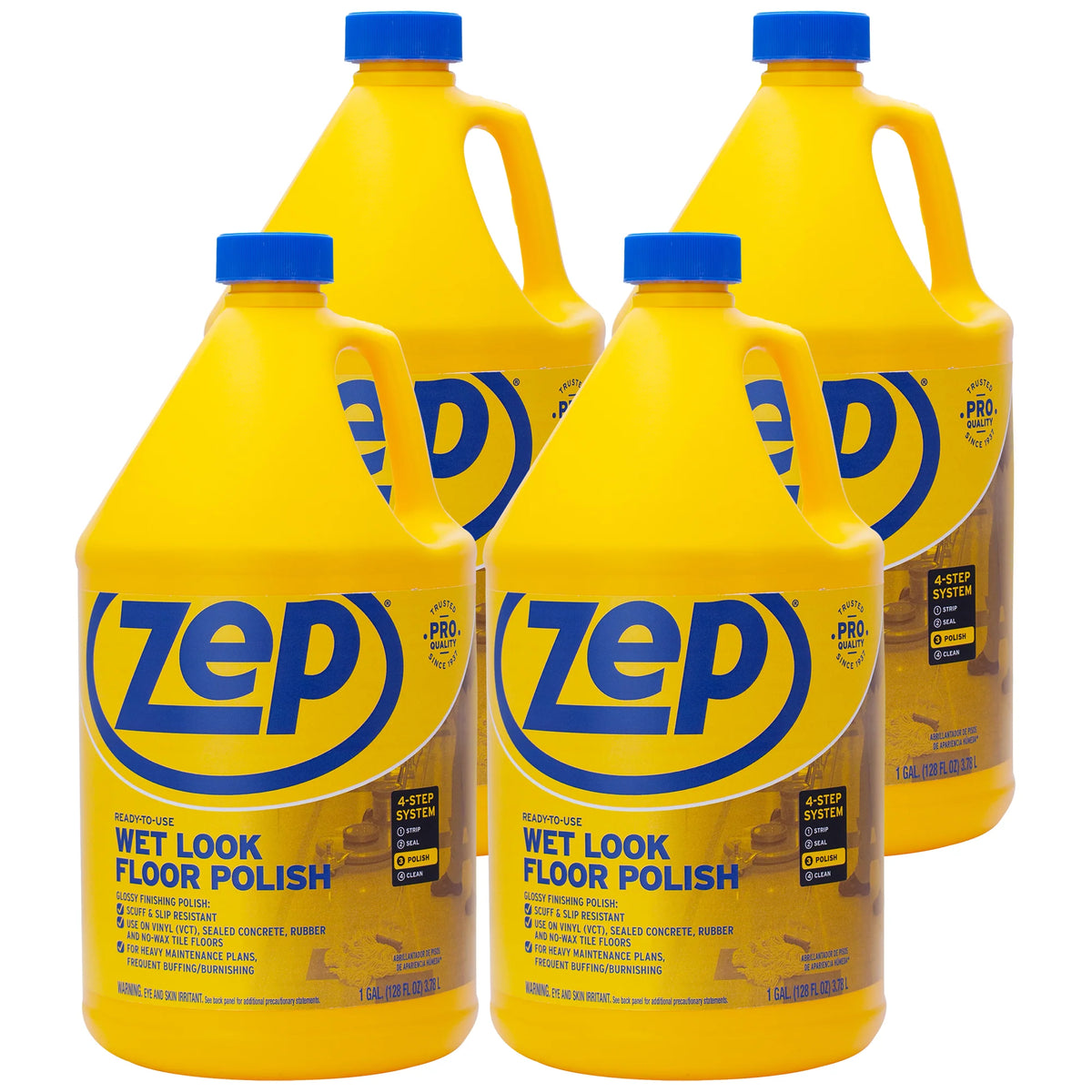Zep Wet Look Floor Polish - 1 Gallon