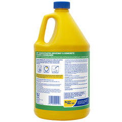 Zep Concentrated Driveway and Concrete Cleaner and Degreaser - 1 Gallon