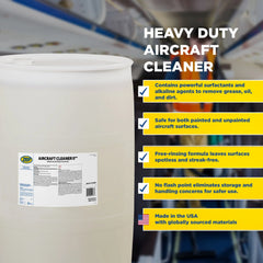 Zep Aircraft Cleaner II – Alkaline Aircraft Cleaner Concentrate – 55 Gallon