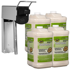 Shell Shock Industrial Hand Cleaner with Dispenser Bundle - 1 Gallon