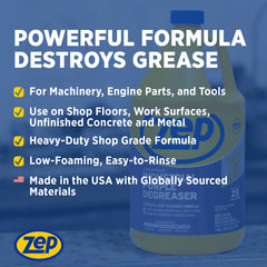 Zep Concentrated Industrial Purple Degreaser - 1 Gallon