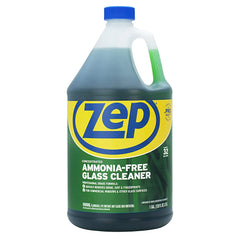 Zep Concentrated Ammonia-Free Glass Cleaner – Perfect for Commercial Windows - 1 Gallon