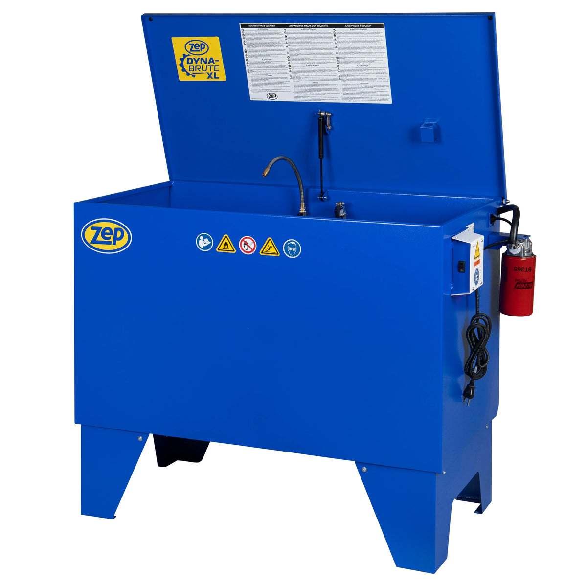 Zep Dyna-Brute XL Heavy-Duty Industrial Parts Washer - 32 Gallon Capacity