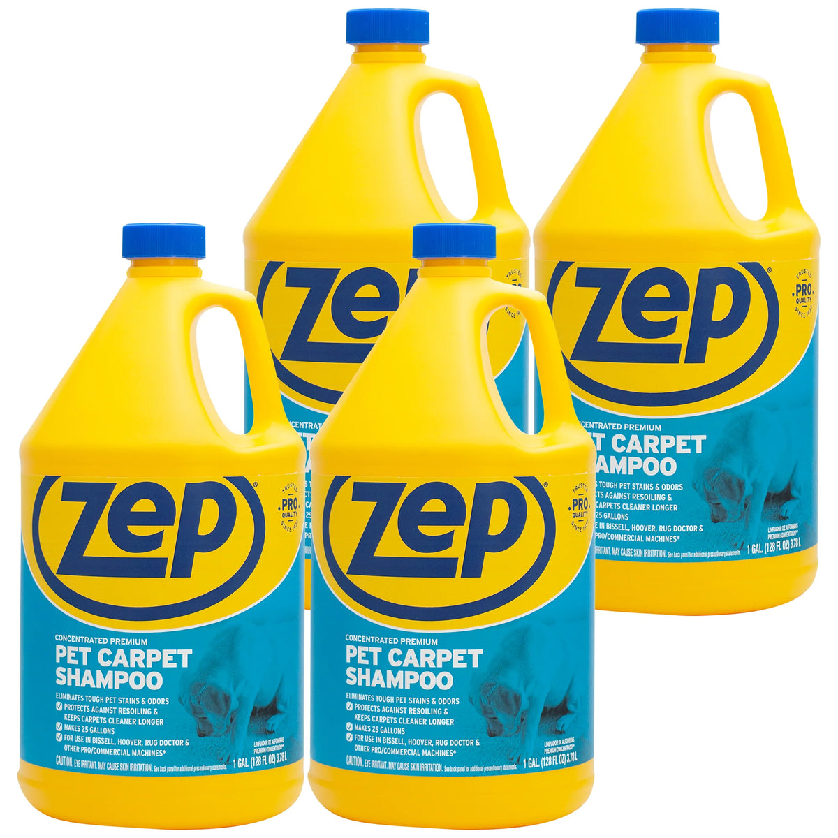 Zep Concentrated Premium Pet Carpet Shampoo - 1 Gallon
