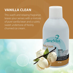 Premium TimeMist Metered Air Care - Vanilla Cream - 7 Oz.