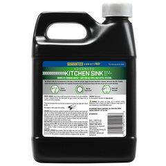 Zep Advanced Kitchen Sink Drain Opener Gel – Works in Standing Water – 32 oz