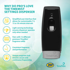 Dispenser - Settings - Black