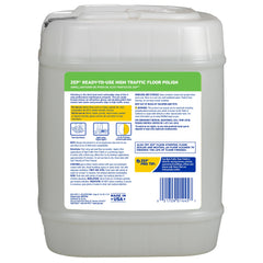Zep High Traffic Floor Polish – Scuff Resistant Floor Shine – 5 Gallon