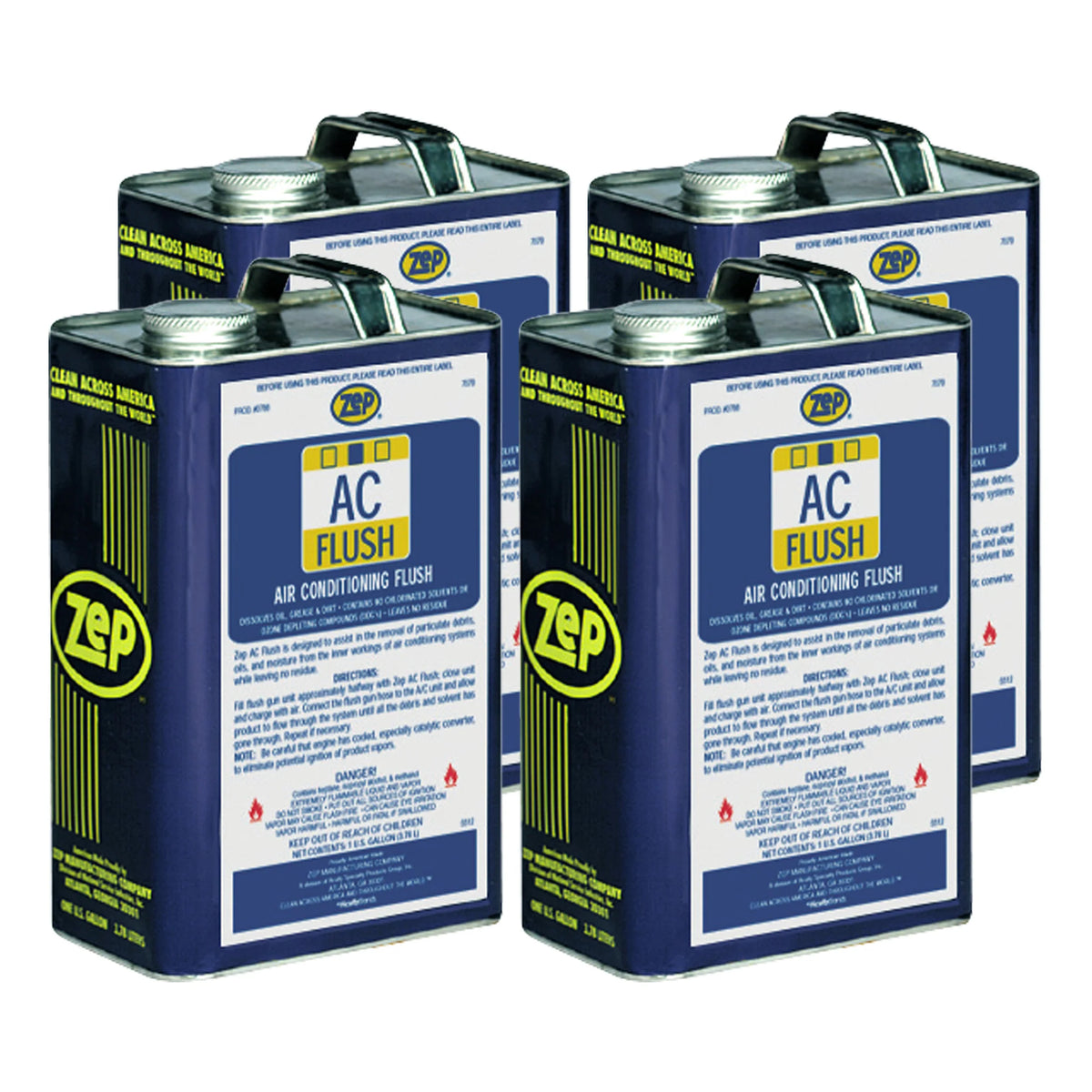 Zep AC Flush - Supports Air Conditioning Cooling - 1 Gallon
