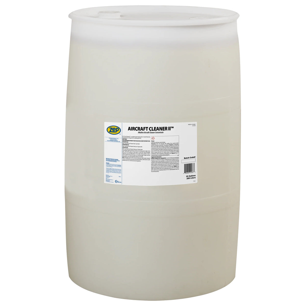 Zep Aircraft Cleaner II – Alkaline Aircraft Cleaner Concentrate – 55 Gallon