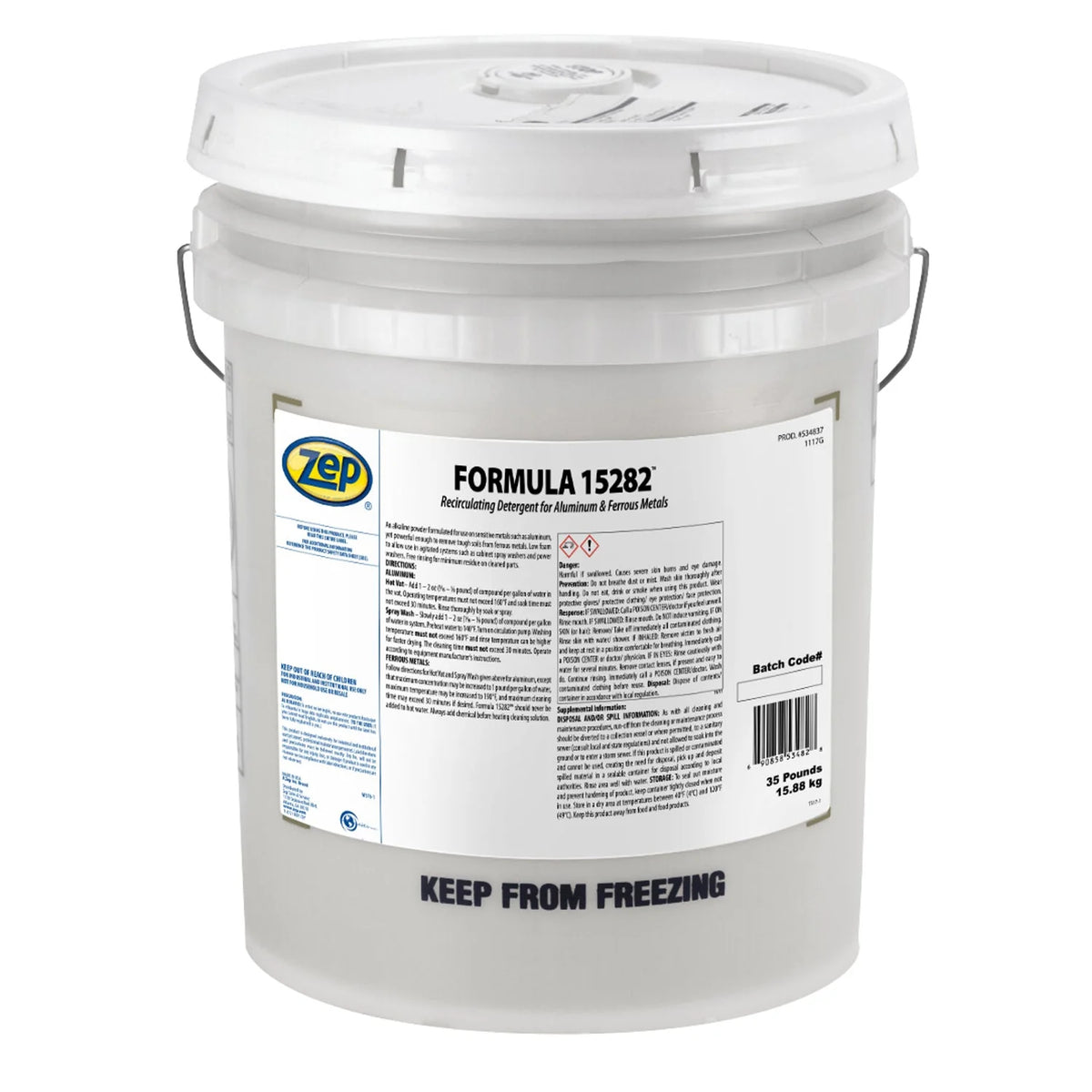 Formula 15282 Recirculating Detergent for Aluminum & Ferrous Metals - 35 Pounds